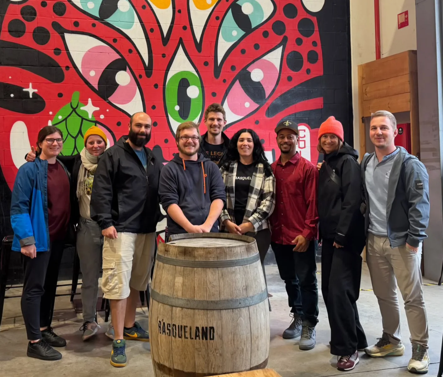 LUMA zu Besuch bei Basqueland Brewing mit Marta und dem Team